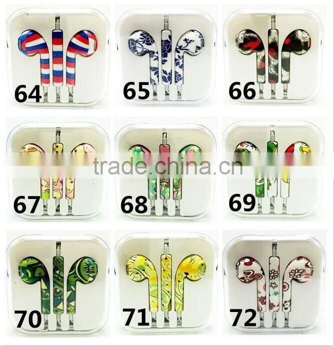 Promotional Earphone 3.5mm Music Microphone Stereo Bass In-Ear Wired Ear Phones Headset For Mobile Phone MP3/4