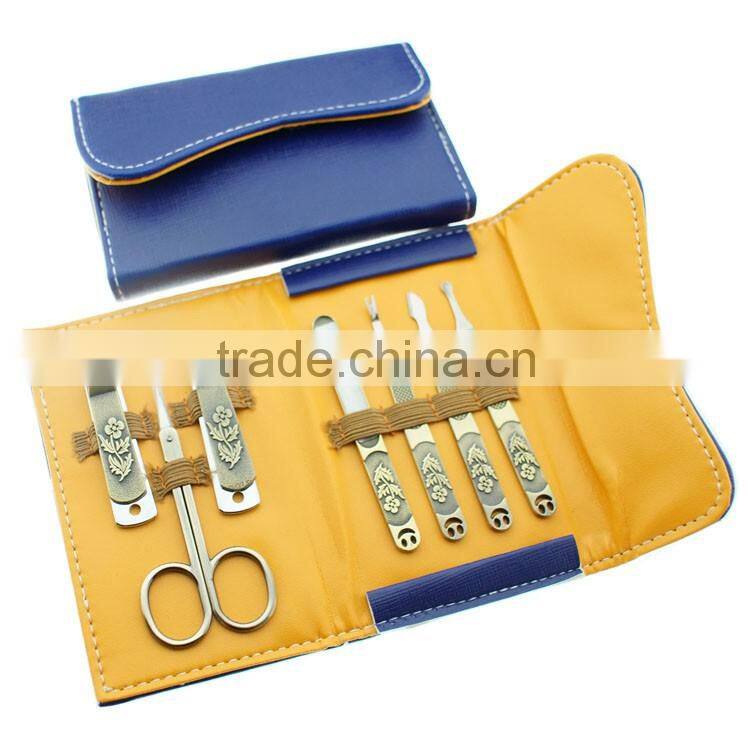 Bonvatt Promotional 8 Pcs Bauty Nail Manicure Set baby nail cutter