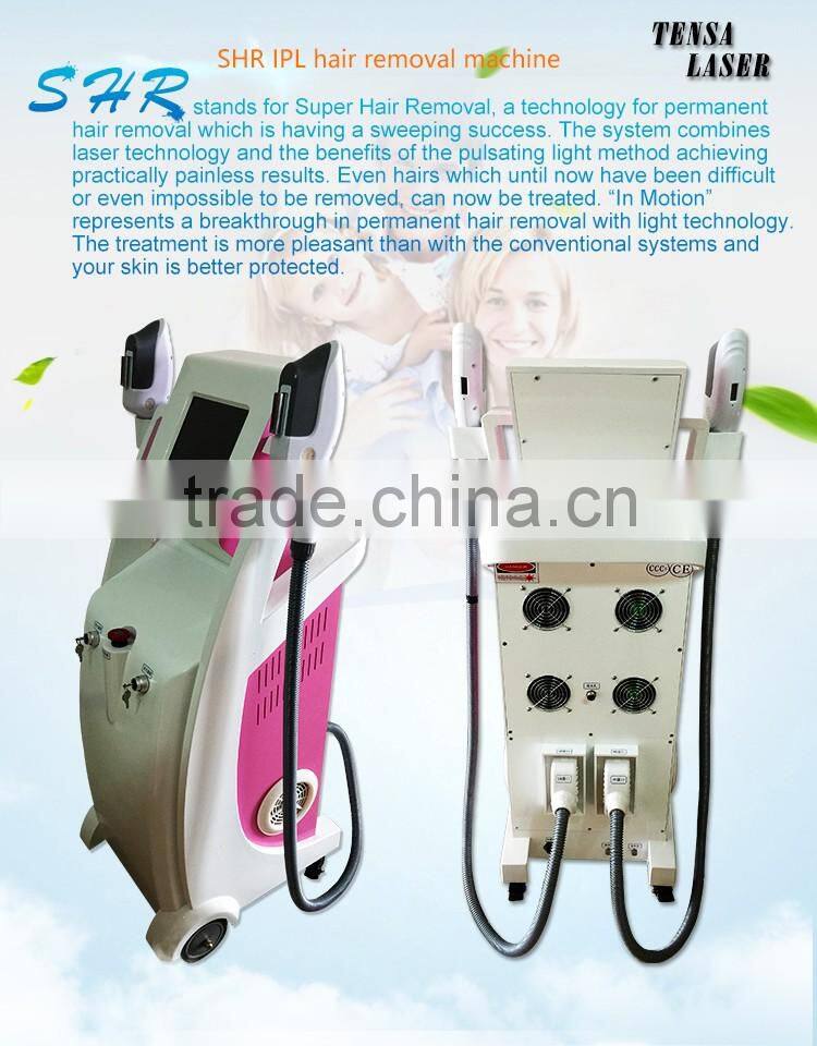 new tensa hair removal technology ipl hair removal machine shr laser
