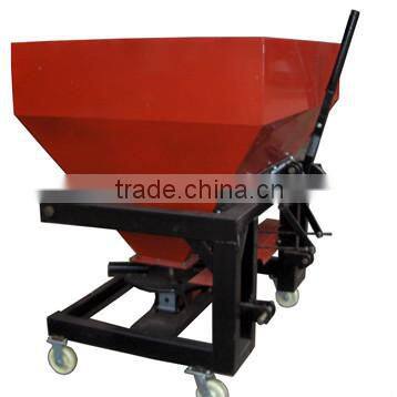 Hot sale 2CDR-1000 big capacity fertilizer spreader/distributor in high working efficiency