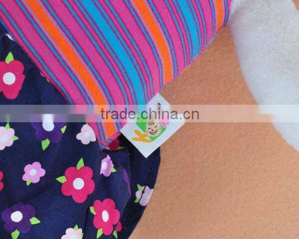 Funny stuffed plush rabbit toy with scarf