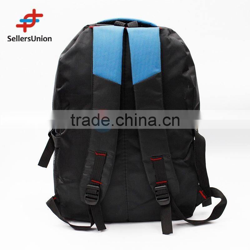 No.1 yiwu exporting commission agent wanted sky blue bright colored backpacks