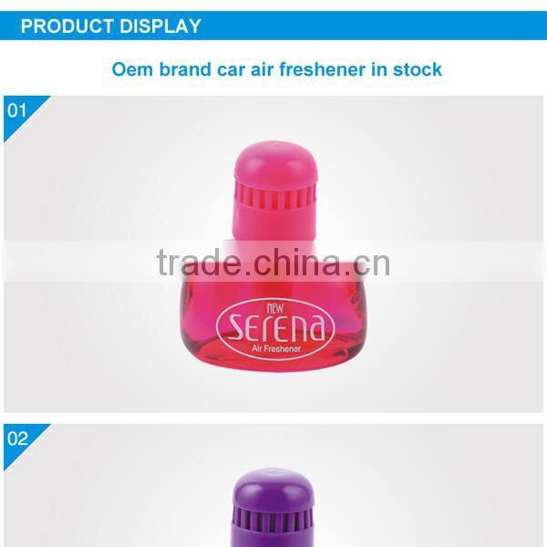 2014 Factory price empty car glass perfume bottle