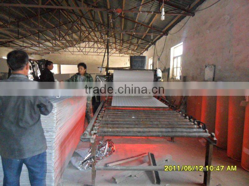 durable in use PVC gypsum ceiling board and machine