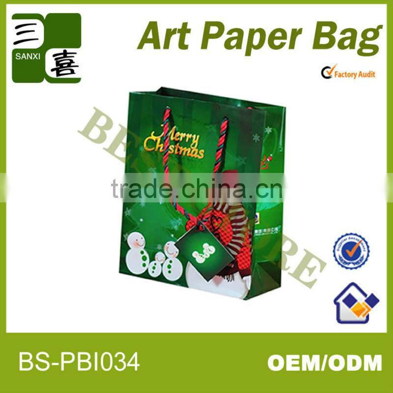 2014 beautiful and fashionable design gift bag