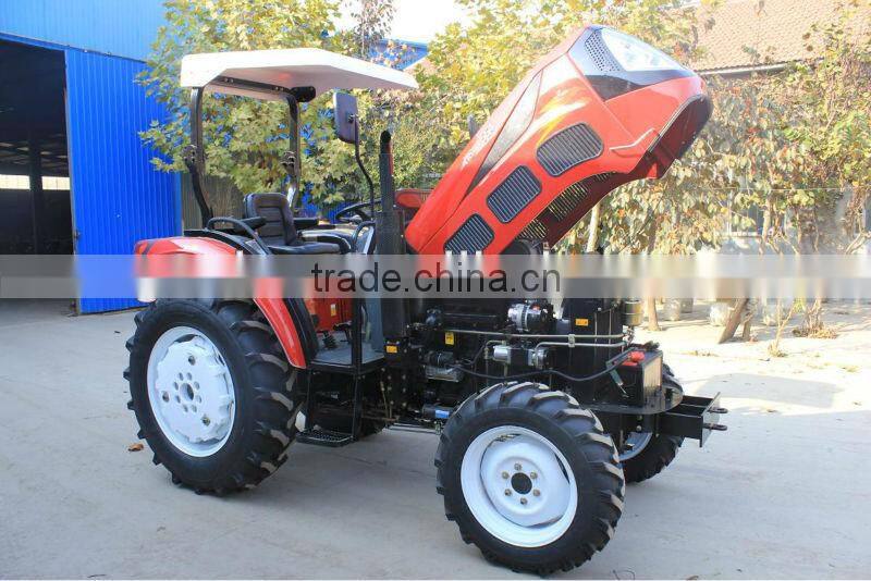 China new middle farm tractor, 50/55/60HP 4WD with ROPS, sunshade