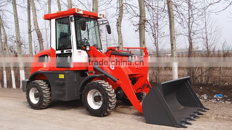 Hot selling 1.5ton mini wheel loader ZL15/915 2015 High performance
