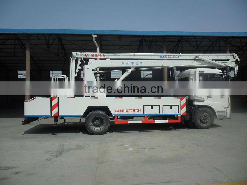 top quality with dongfeng chassis High-altitude working cart