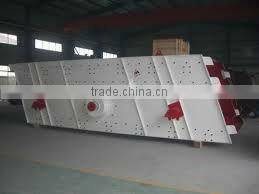 Unique designed large handling capacity concrete vibrating screen with good quality