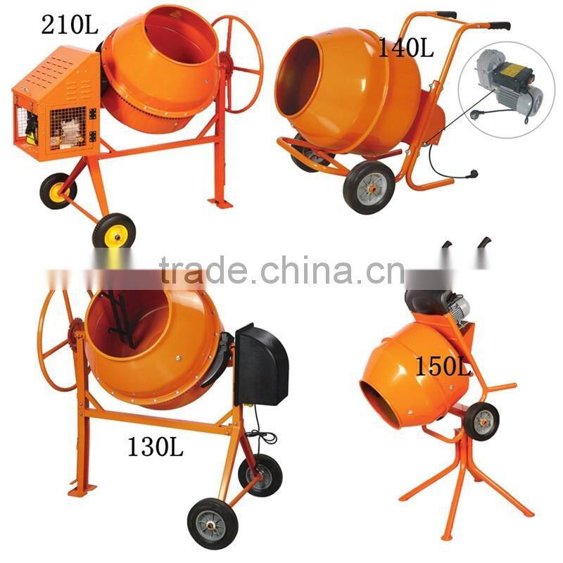 400L Diesel Engine Mini Concrete Mixing Machine
