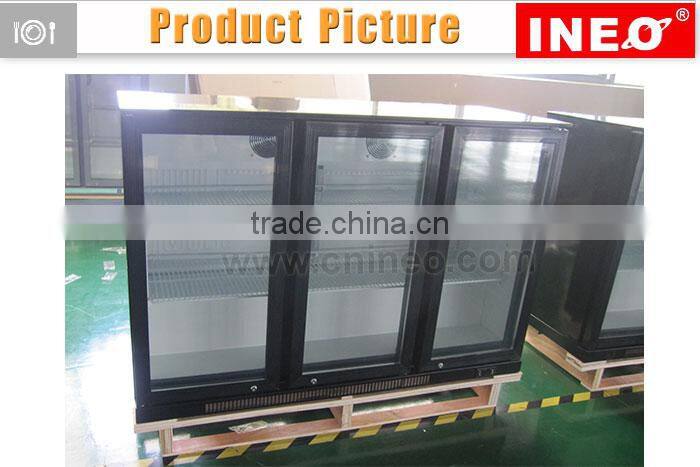 Glass Door Back Bar Wine Refrigerator/Conventional Freezer And Refrigerator/Commercial Display Refrigerator