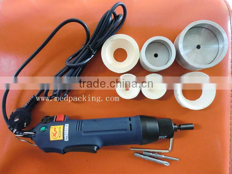 Hand-held Electric Screw Capping Machine For Plastic Bottle Cap