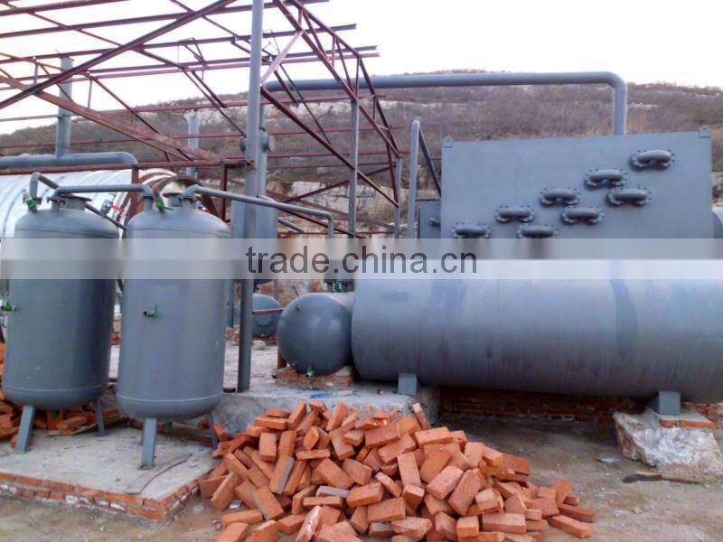 DAYI Plastic Tyre Rubber Pyrolysis Machine For Power Generation Applicaiton Fuel Oil