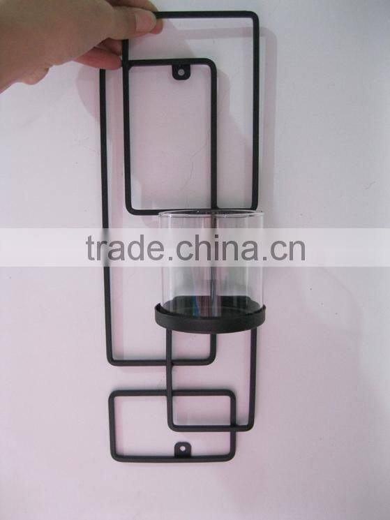 Decorative candle wall sconces hotel wall sconces