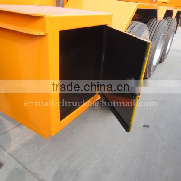 CLW 3 axles 40 Foot Container skeleton trailer