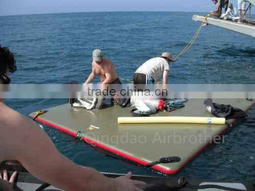 Multi-purpose DWF Water Floating Platform Inflatable Water Mat