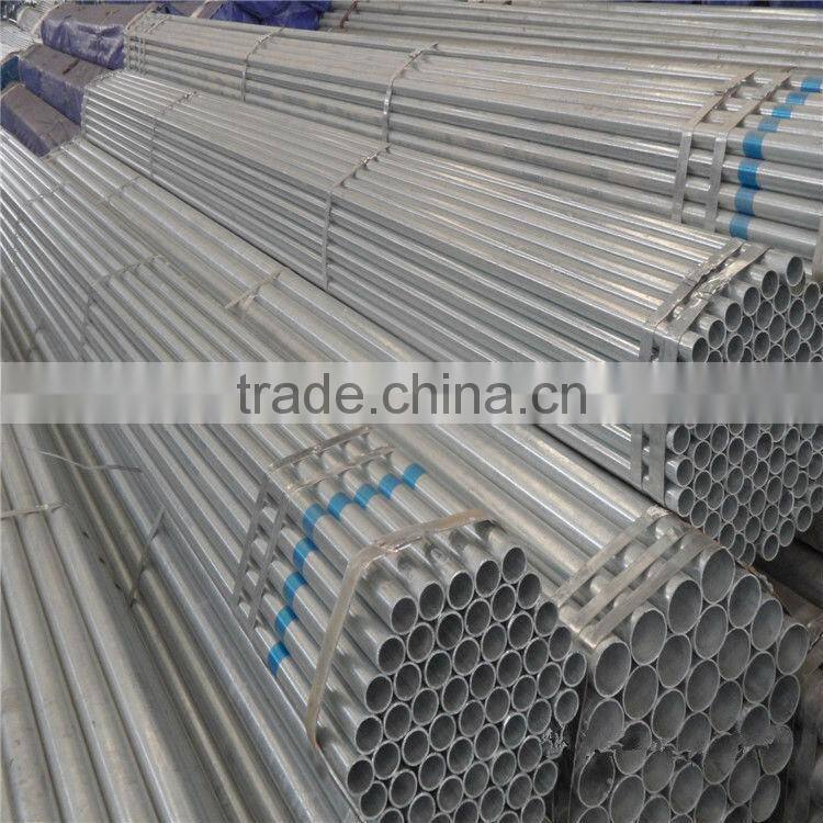 ERW welded carbon steel round pipe/tubes with Oil surface