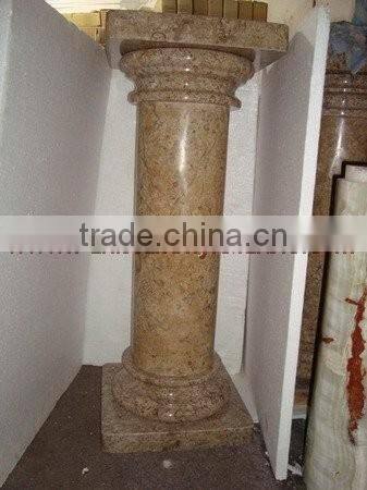 NEW FOSSIL MARBLE PEDESTAL