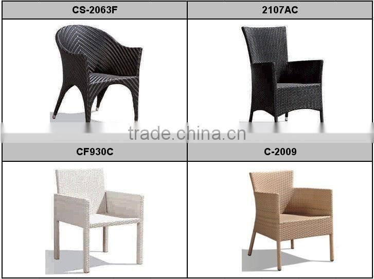 C - 7022 Stackable leisure outdoor furniture rattan chair