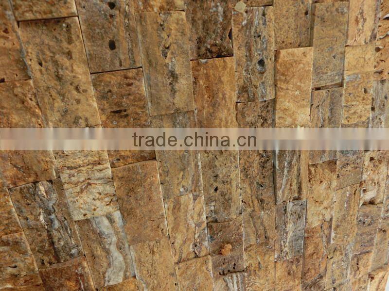 Marble mosaic art tile honed with cheap price
