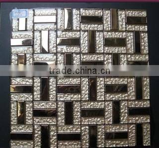 Glass marble mosaic tile honed 30x30