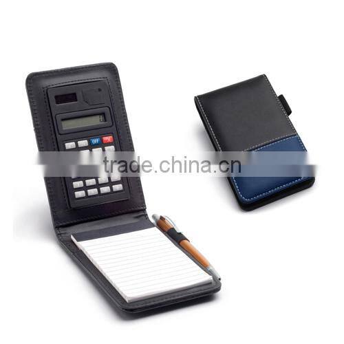 Popular calculator with notepad,personal organizer with calculator with high quality
