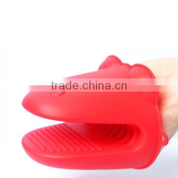 Hot! Novelty fish silicone glove and oven mitt / custom silicone oven mitts