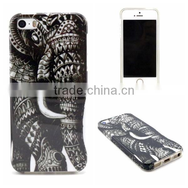 Low MOQ Custom IMD Technology TPU Phone Case For Iphone 5