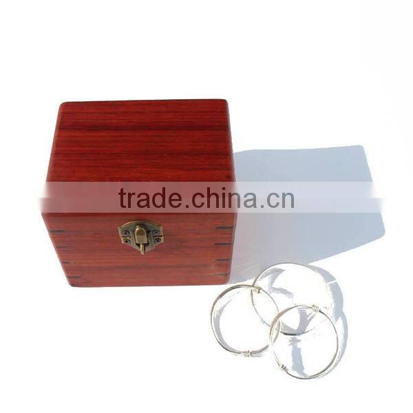 High Quality Factory Customized Rosewod Black Wood Package Box, Wooden Jewelry Gift Packaging Box