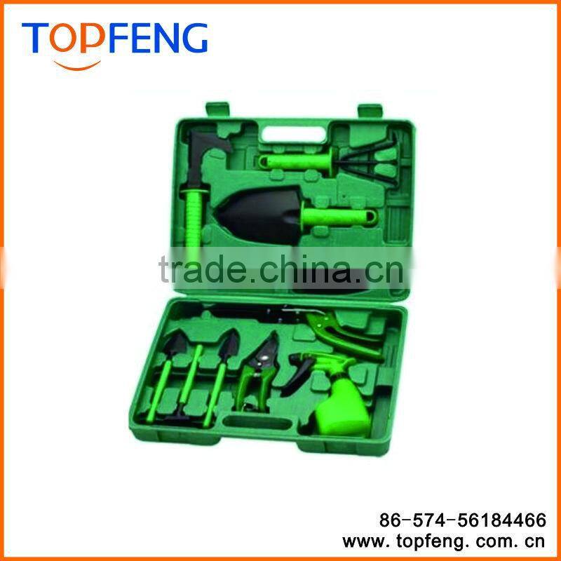 Plastic deluxe garden tool kit set of 10