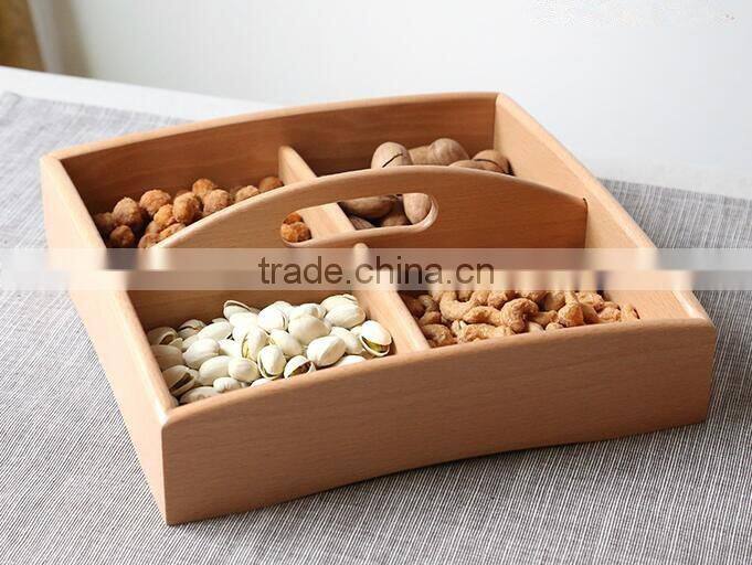 wholesale custom wood tray for storage