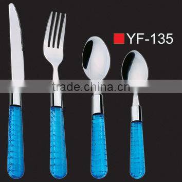 plastic handle cutlery
