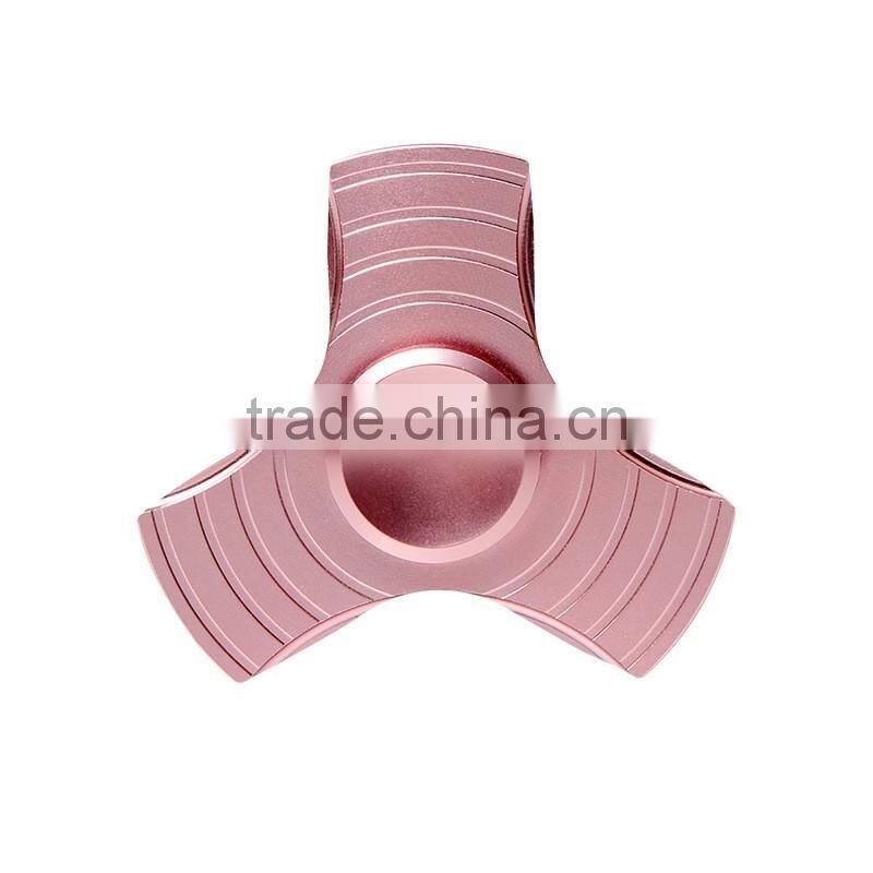 Wholesale metal Hand Finger spinner aluminum alloy tri Fidget Spinner