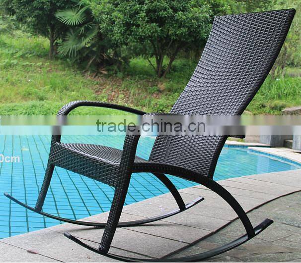 cheap rattan rocking chair / lazy chair furniture