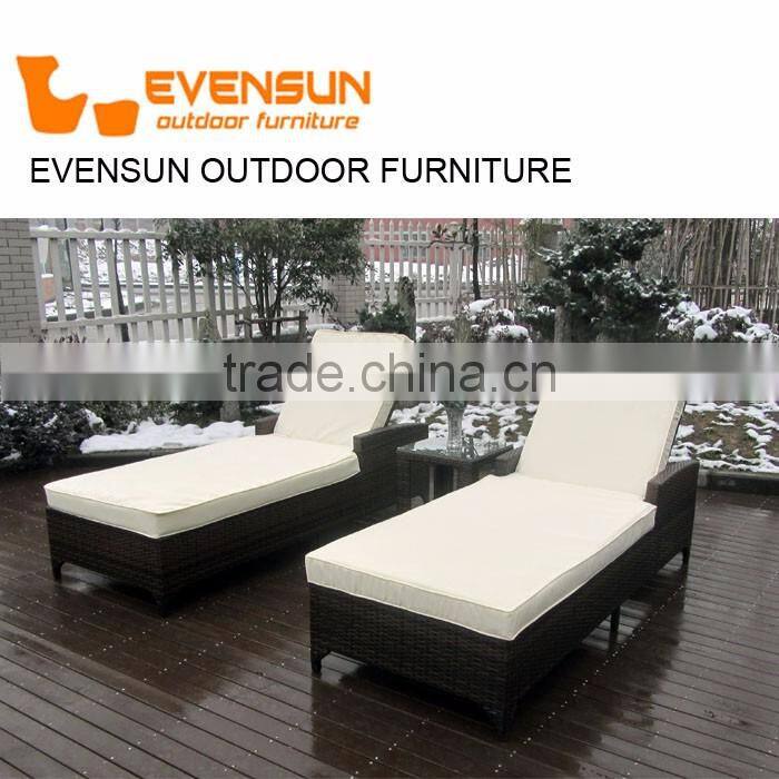 2016 cheap chaise sun lounger with canopy