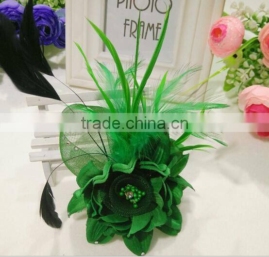 Fabric flower design crafts accessories for hair