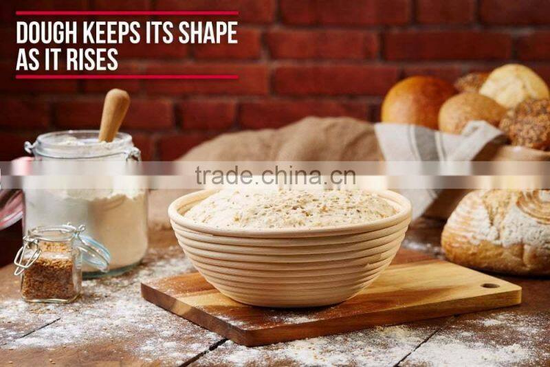 Round Banneton Basket, rattan banneton for bread