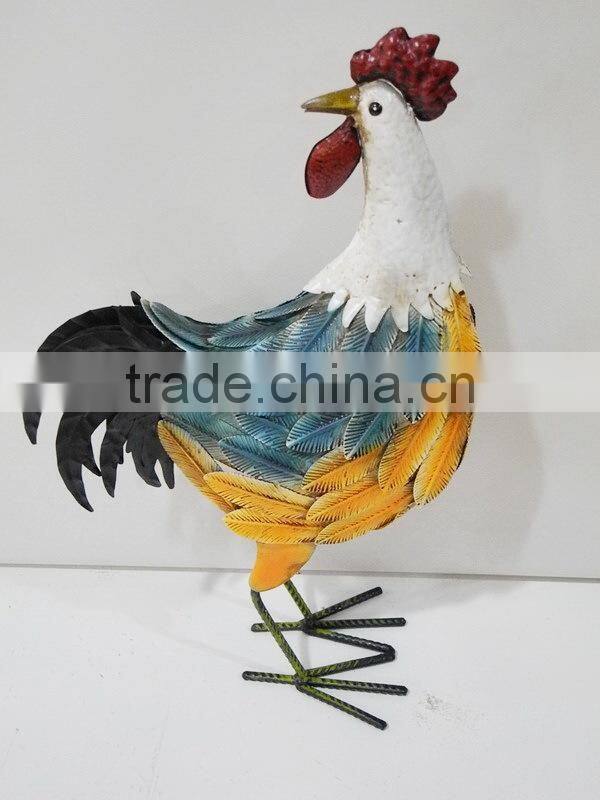 spring tin beautiful chinese cock craft outdoor good price