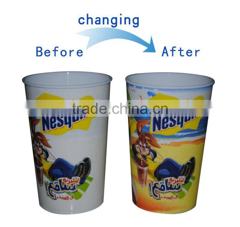 drinking ware colorful Straw glass cup