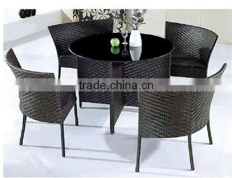 Cube rattan furniture sets/Curved outdoor furniture (BF10-R111)