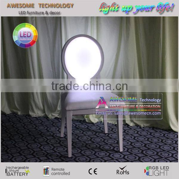 french style led lighted luxury chair / modern chairs