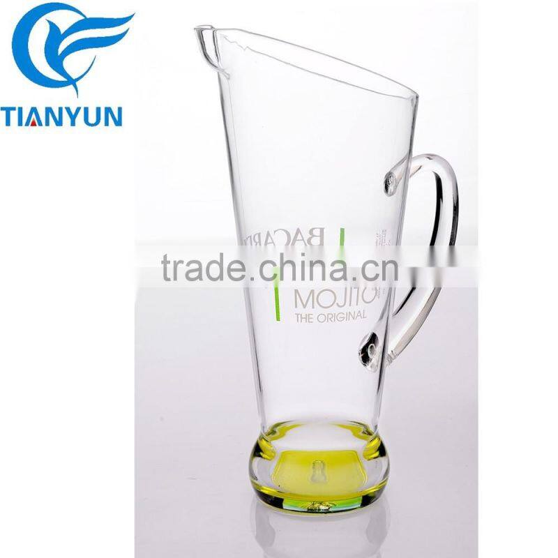 1.5L Water pitcher plastic ice beer pitcher acrylic
