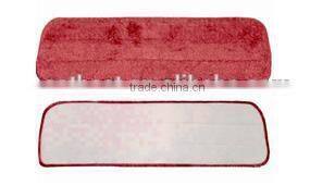 Microfiber flat mop refill/flat mop pad