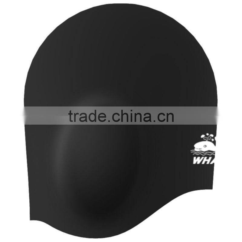 Adult ear guard flexible custom swim caps no minimum(CAP-1701)