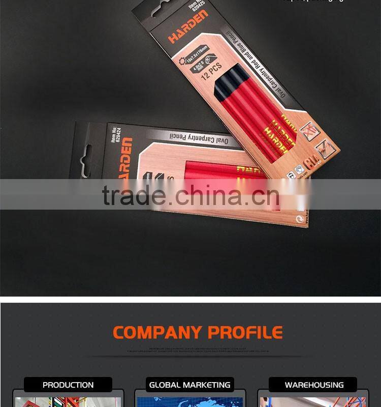 Oval carpenter pencil