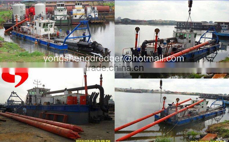18 inch hydraulic cutter suction dredger with 1200kw