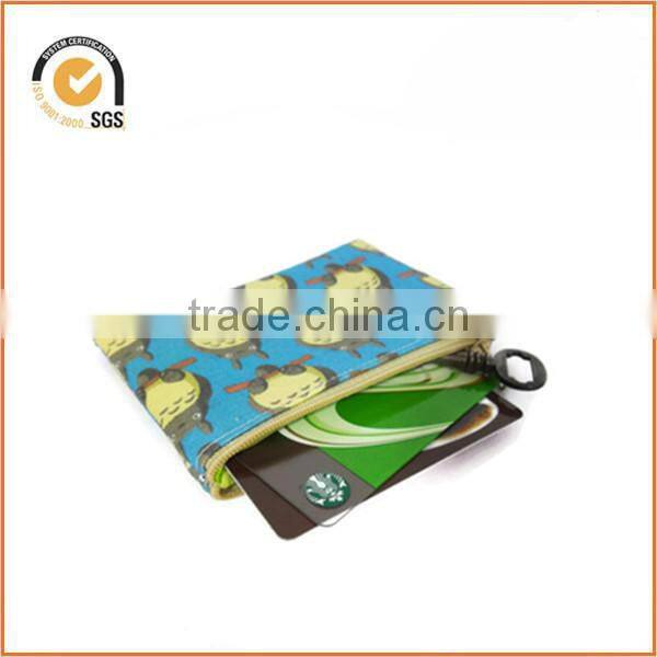 Totoro Zipper Pouch / Card Wallet in Miyazaki's My Neighbor Totoro By Chiqun Doggaun CQ-H03015