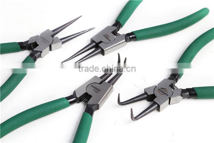 Professional 4Pcs Circlip Plier Set with Dipped Handle