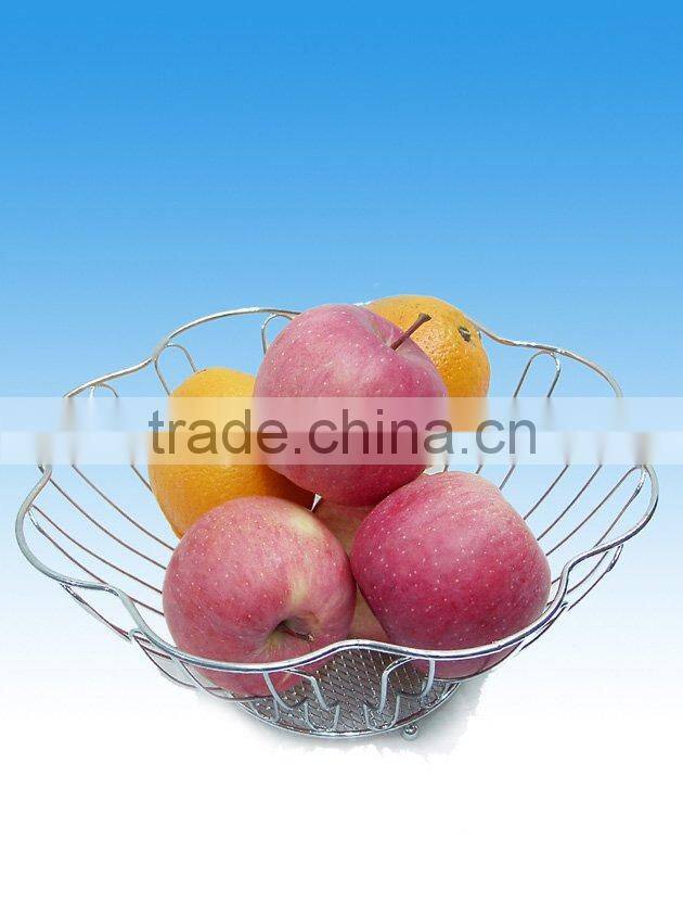 230-48 meta wire fruit Basket with plating