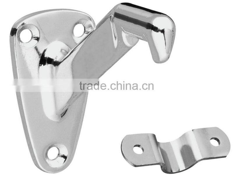 3" Heavy Duty Handrail Bracket in Satin Nickel